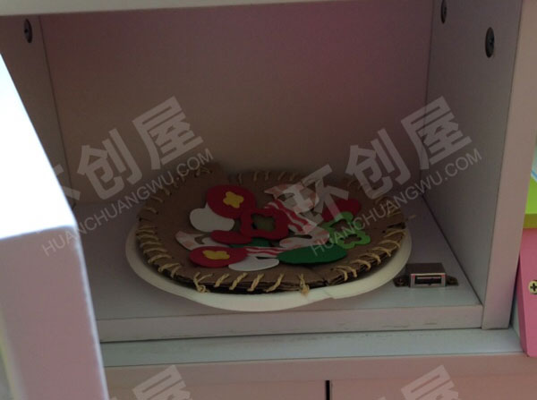 幼儿园角色游戏超级披萨图片