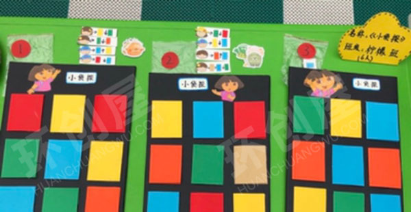 幼儿园益智区各种特色自制教玩具图片