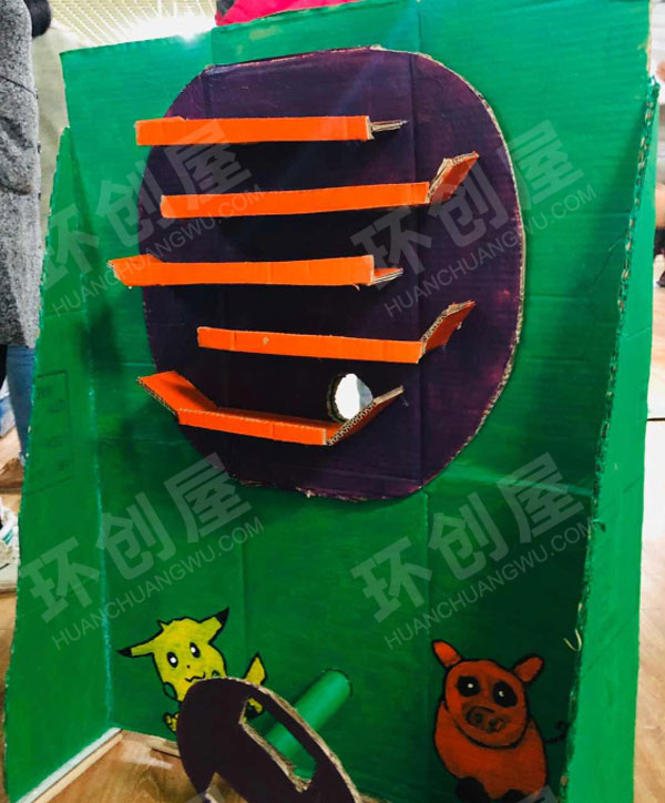 幼儿园益智区大型玩教具作品图片