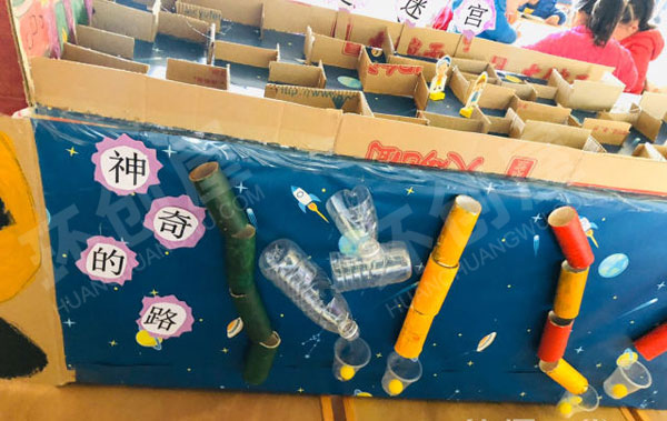 幼儿园益智区大型玩教具作品图片