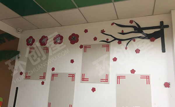 幼儿园主题墙框架及特殊背景墙图片