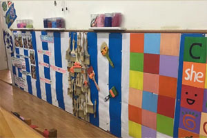 幼儿园墙面布置地中海风格图片