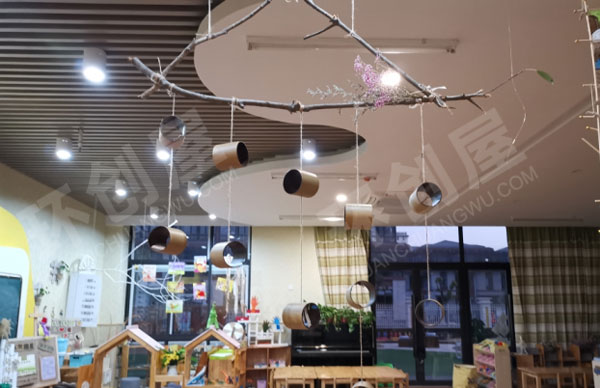 幼儿园美工区创意挂饰图片