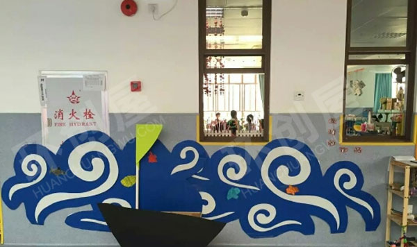 幼儿园大厅走廊戏剧活动环境剧场图片