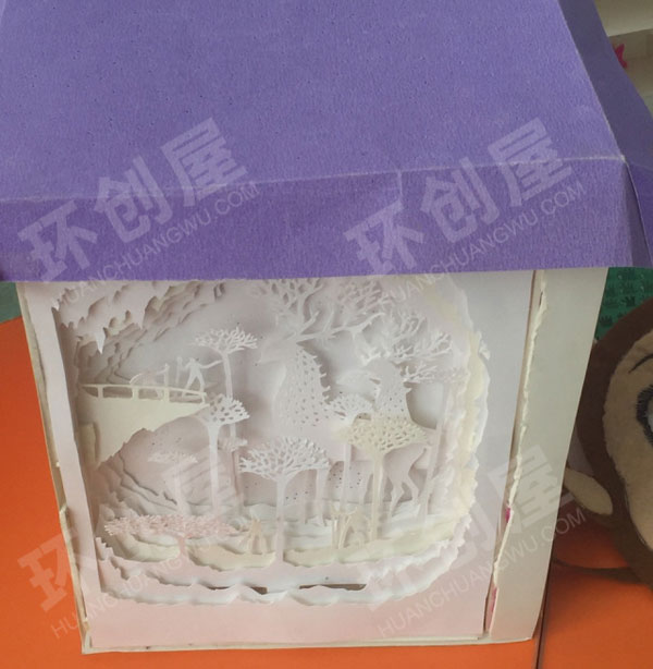 幼儿园大厅走廊衍纸卡纸美术优秀作品图片