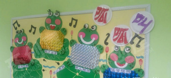 幼儿园好看卡通动物家园联系栏图片