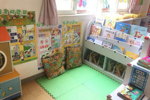 幼儿园爱心阅读区环创图片