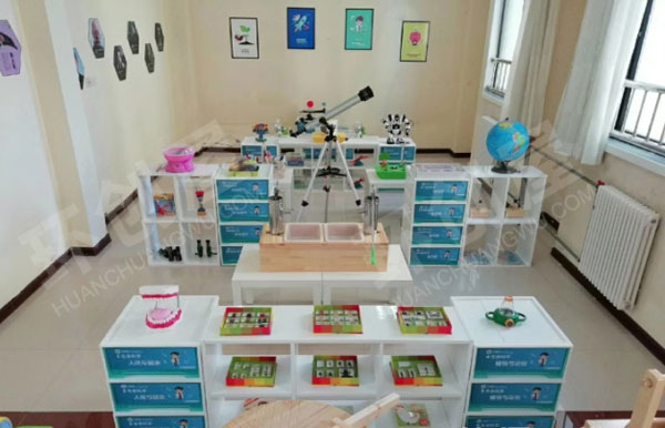 幼儿园科学区科学发现室各种科学器材图片