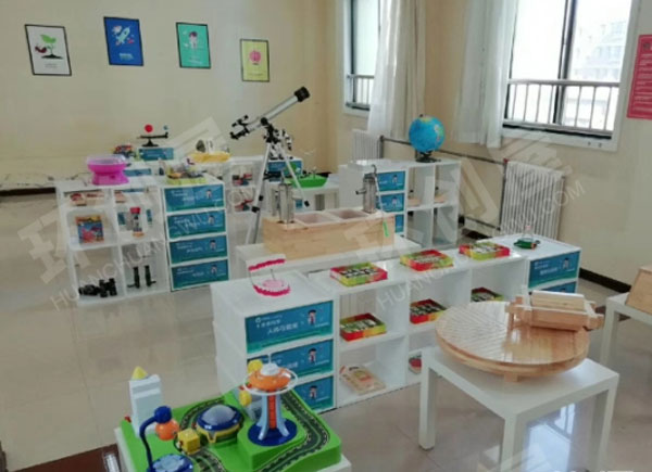 幼儿园科学区科学发现室各种科学器材图片