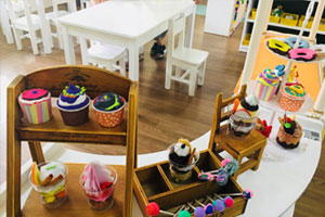 幼儿园角色游戏粘土各种蛋糕图片2张