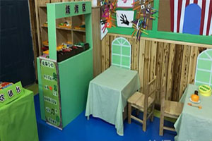 幼儿园烧烤区角色游戏图片