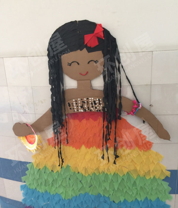 幼儿园益智区自制教玩具我的妈妈图片