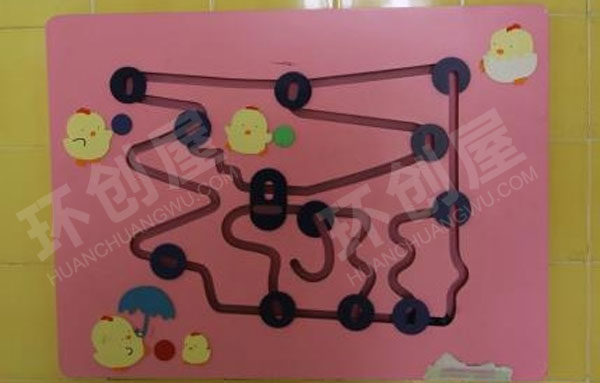 幼儿园益智区益智游戏主题墙图片