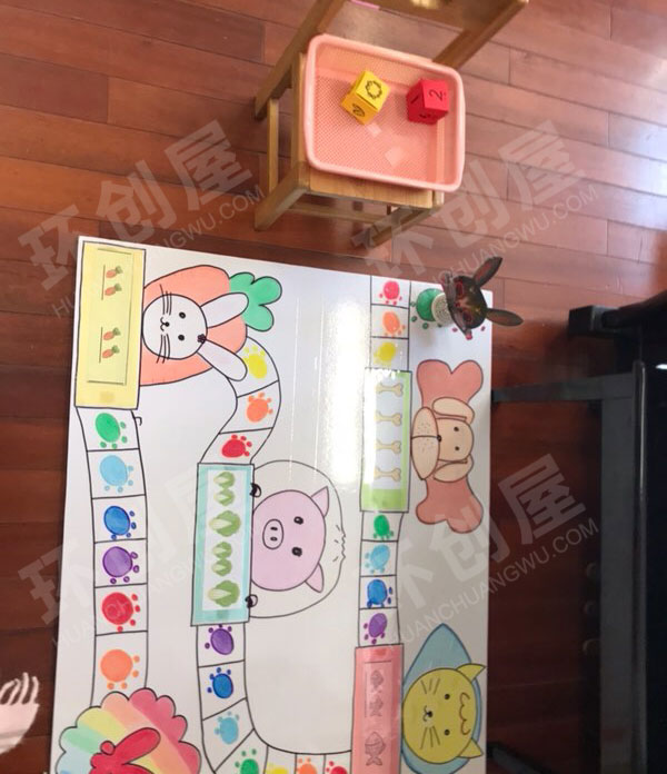 幼儿园益智区环创小兔乖乖图片