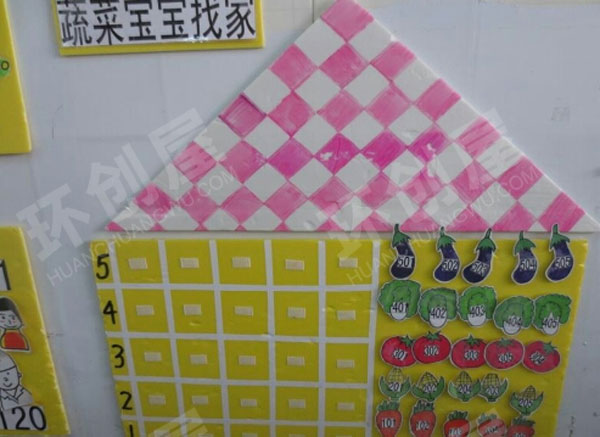 幼儿园墙面布置益智区操作图片
