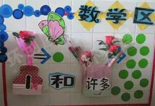 幼儿园墙面布置益智区操作图片