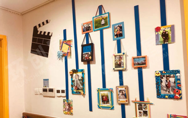 幼儿园绘画作品展示吊饰图片