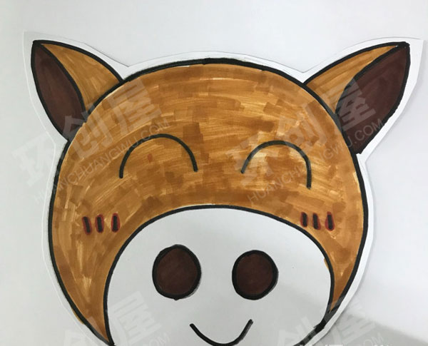 幼儿园动物卡通头饰挂饰图片