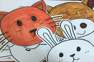 幼儿园动物卡通头饰挂饰图片7张