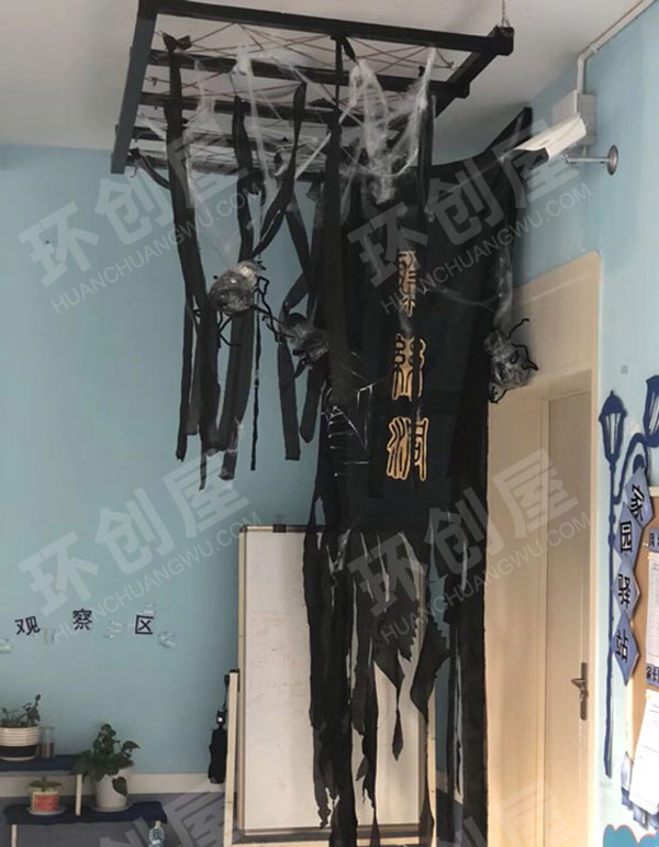 幼儿园六一游园教室西游记主题教室门图片