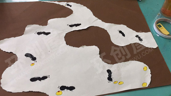 幼儿园蚂蚁主题绘画作品展示图片