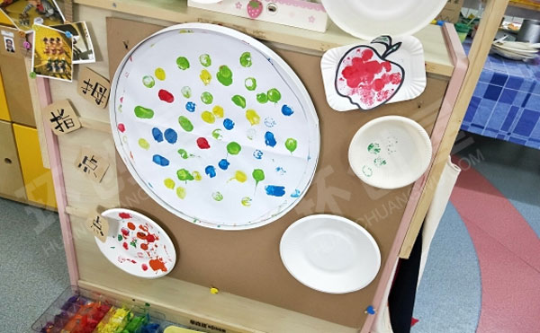 幼儿园美工区各种美工材料作品图片