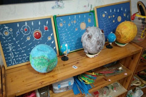 幼儿园科学区参观实验室图片7张