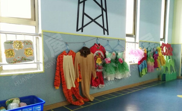 幼儿园角色游戏开心小舞台图片