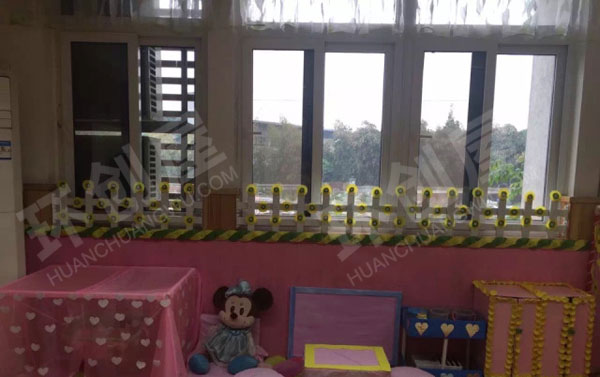幼儿园角色游戏纯手工小餐厅图片