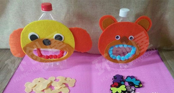 幼儿园益智区不织布手工好玩教玩具图片
