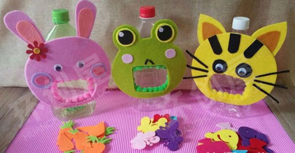 幼儿园益智区不织布手工好玩教玩具图片