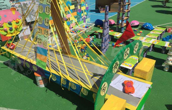 幼儿园益智区大型有趣建构区图片