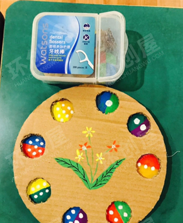 幼儿园益智区各种各样不织布玩教具图片