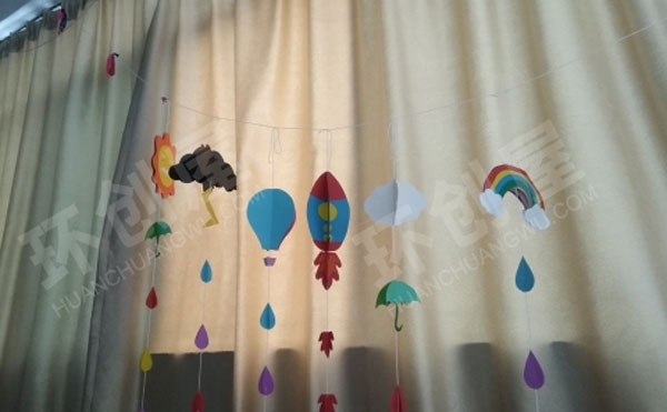 幼儿园卡纸卡通手工挂饰图片