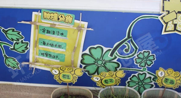 幼儿园走廊里的花花草草图片