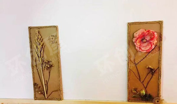 幼儿园DIY树枝作品展示图片