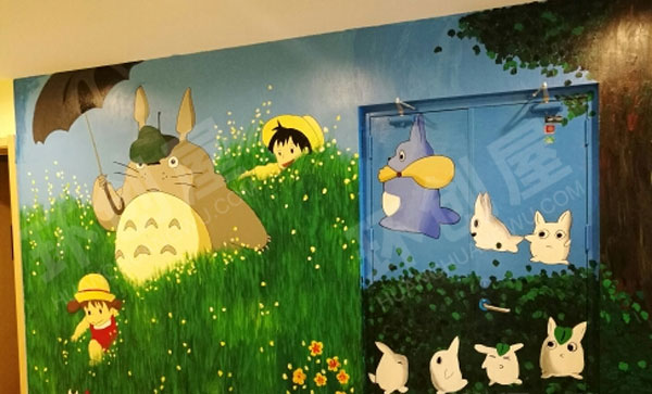 幼儿园各种好看卡通风格作品展示图片