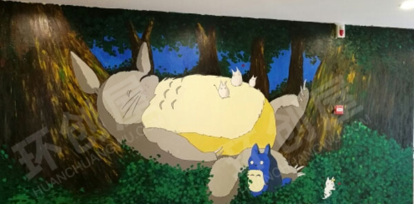 幼儿园各种好看卡通风格作品展示图片