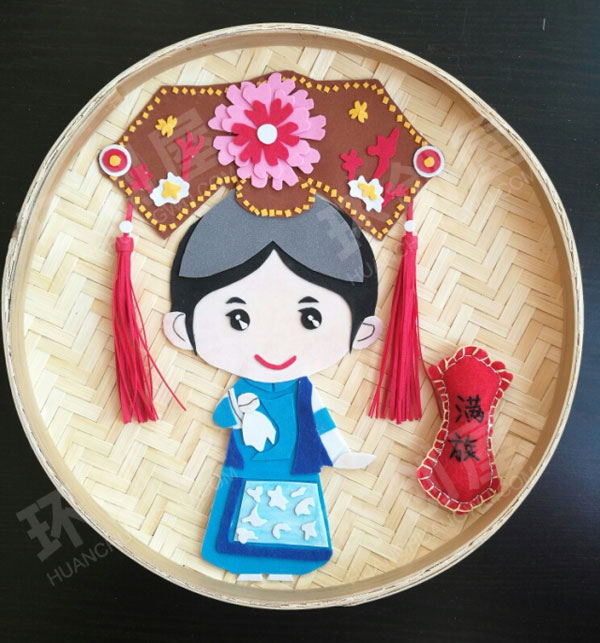 幼儿园各种好看卡通风格作品展示图片