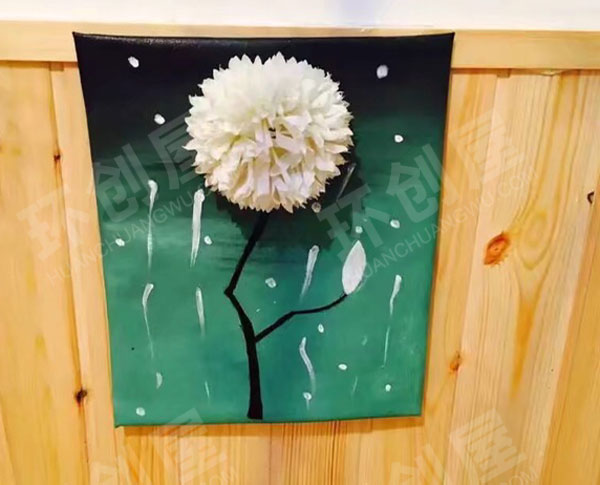 幼儿园DIY树枝作品展示图片