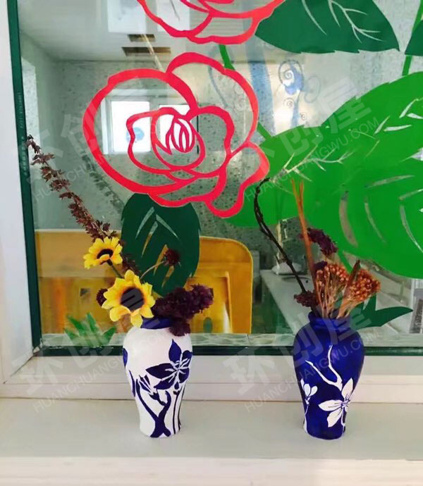 幼儿园DIY树枝作品展示图片