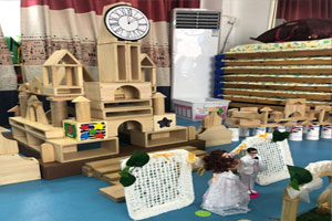 幼儿园建构区小城堡公主婚礼图片5张