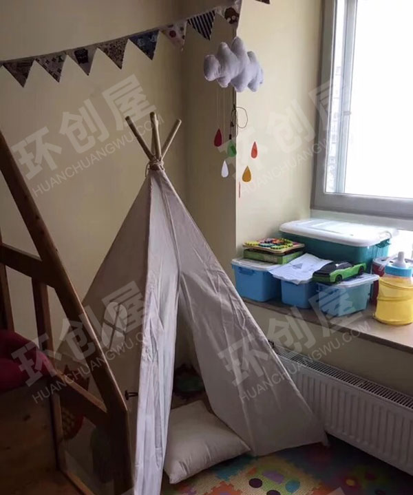 幼儿园阅读区帐篷系列图书角图片
