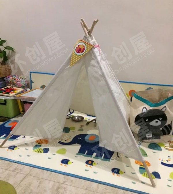 幼儿园阅读区帐篷系列图书角图片