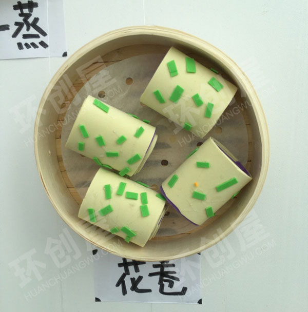 幼儿园角色游戏不织布手工传统小吃图片