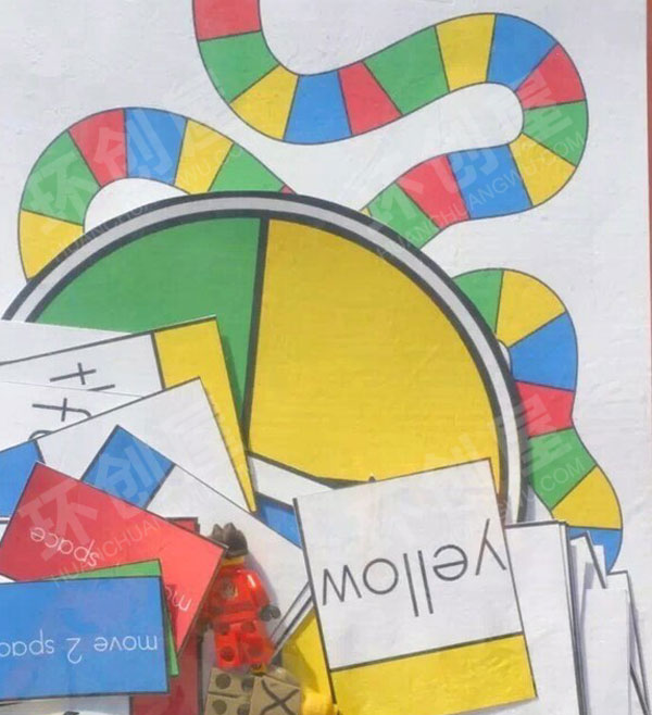 幼儿园益智区自制学英语小游戏图片