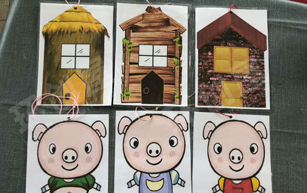 幼儿园益智区区域材料自制各种教学教具图片