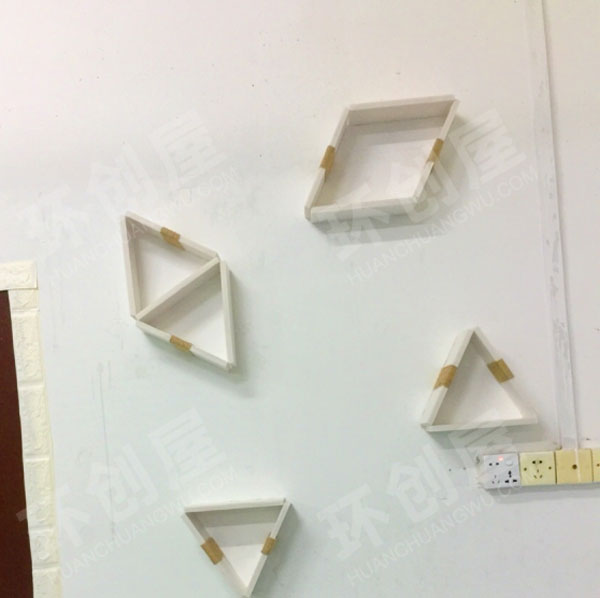 幼儿园简单易做又漂亮的原木色调墙面布置图片
