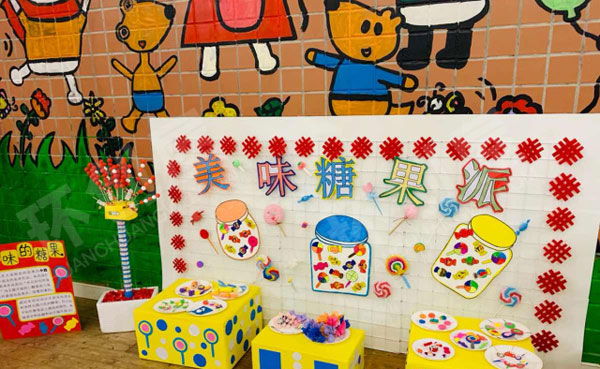 幼儿园新年高级作品展图片