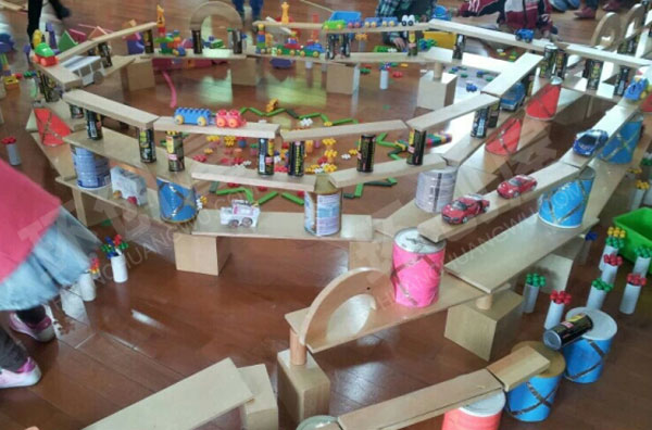 幼儿园建构区我设计的各种建筑图片